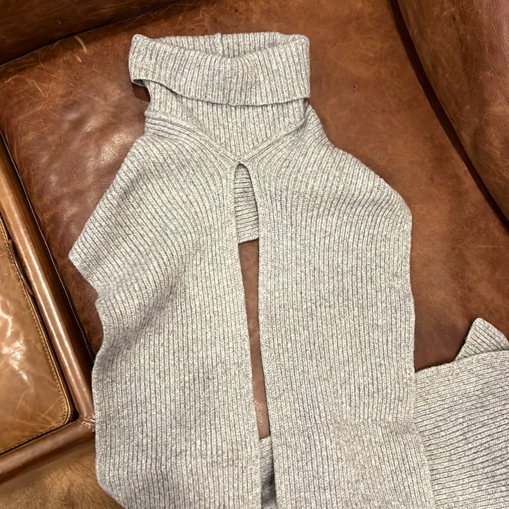 HEAVY WOOL SCARF ACNE STUDIOS